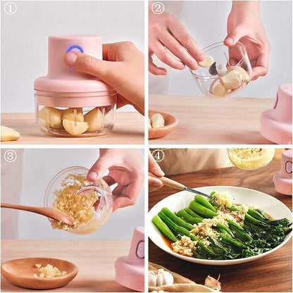 Rechargeable Mini Electric Chopper