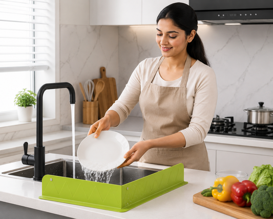Silicone Anti-Splash Sink Edge Guard 🔥 BUY 1 GET 1 FREE 🔥