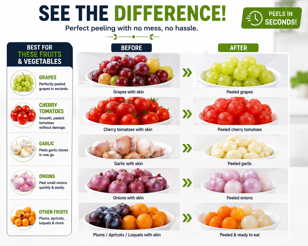 Aviora Automatic Electric Fruit & Garlic Peeler